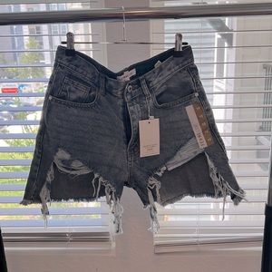 FemmeLuxe denim shorts